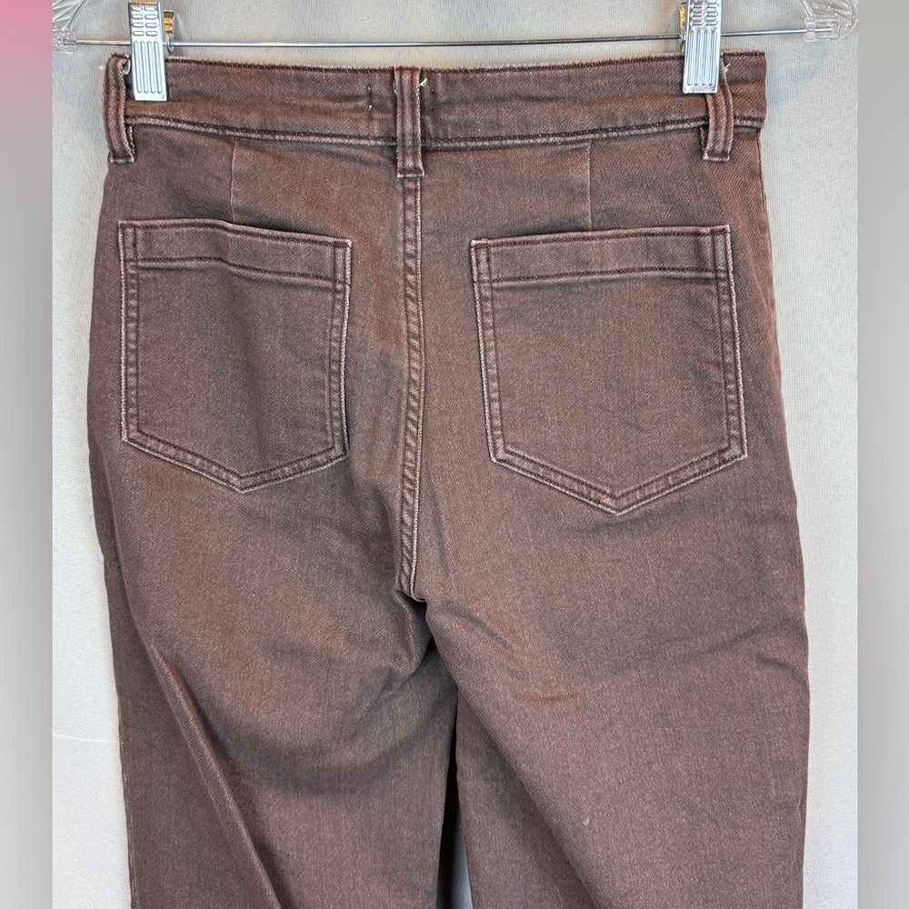Faherty Stretch Terry Patch Pocket Pant - Walnut- Size 26 - Picture 8 of 12